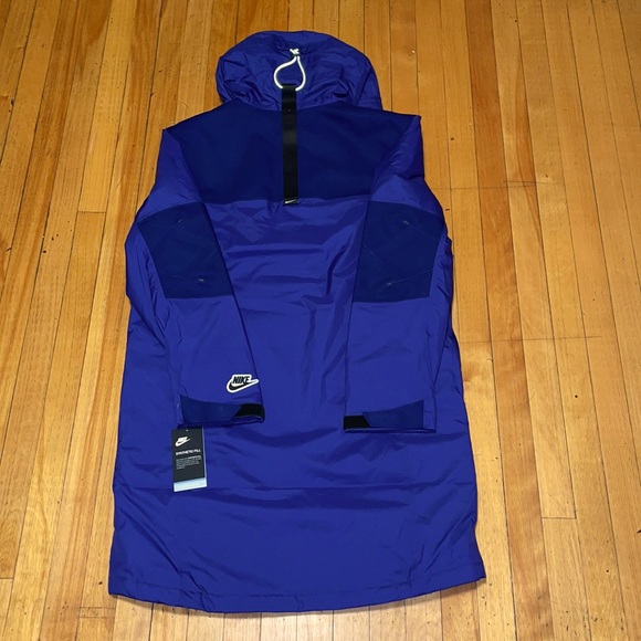 NWT Nike Sportswear Synthetic-Fill Hypershield Parka Blue Jacket - Picture 6 of 7